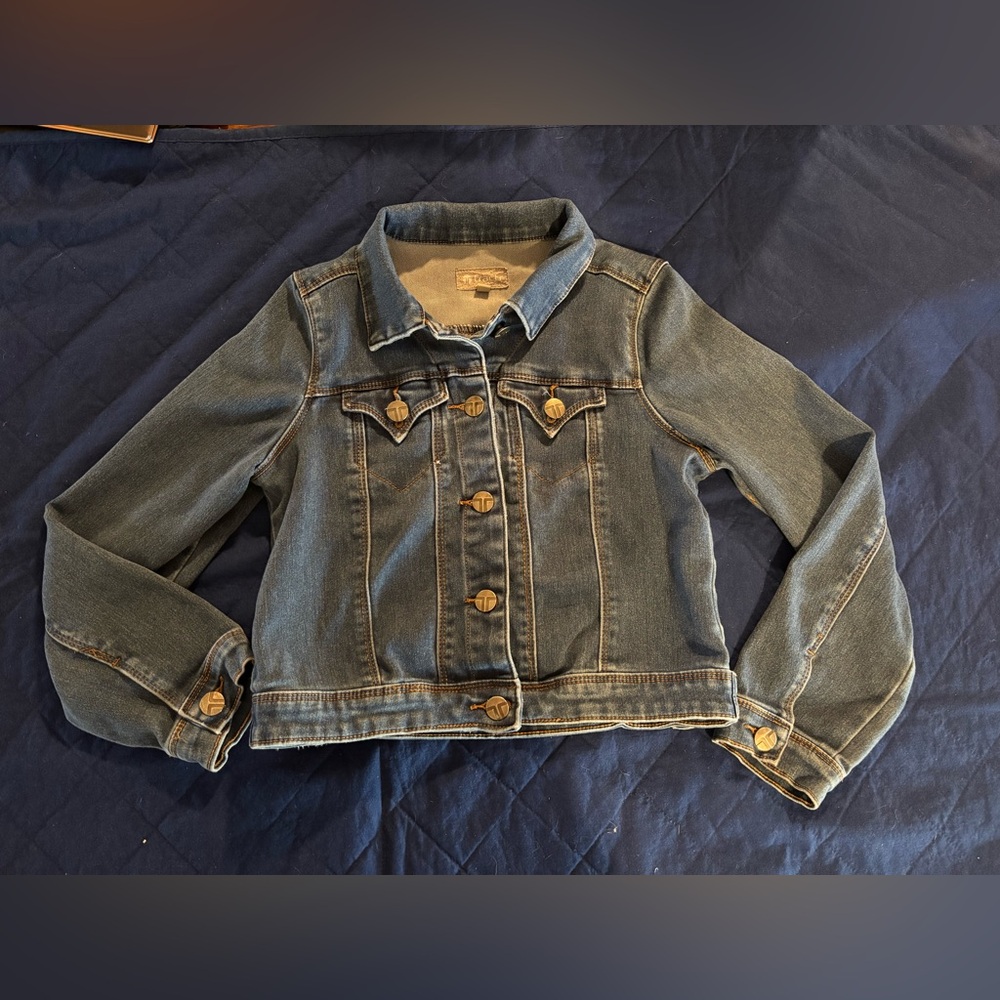 Kids Tractr Denim Jacket size small